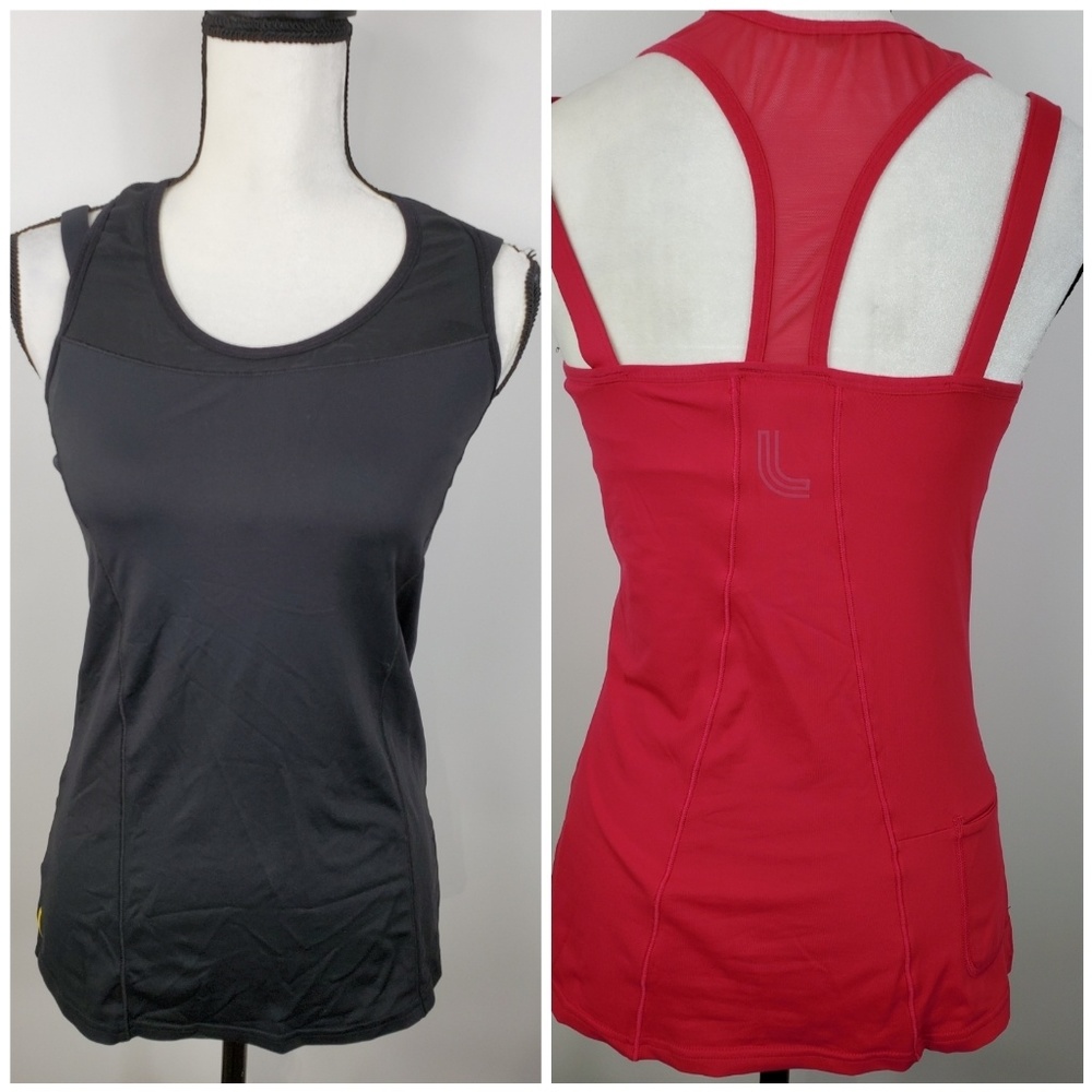 Lole Athletic Tops black and pink size M